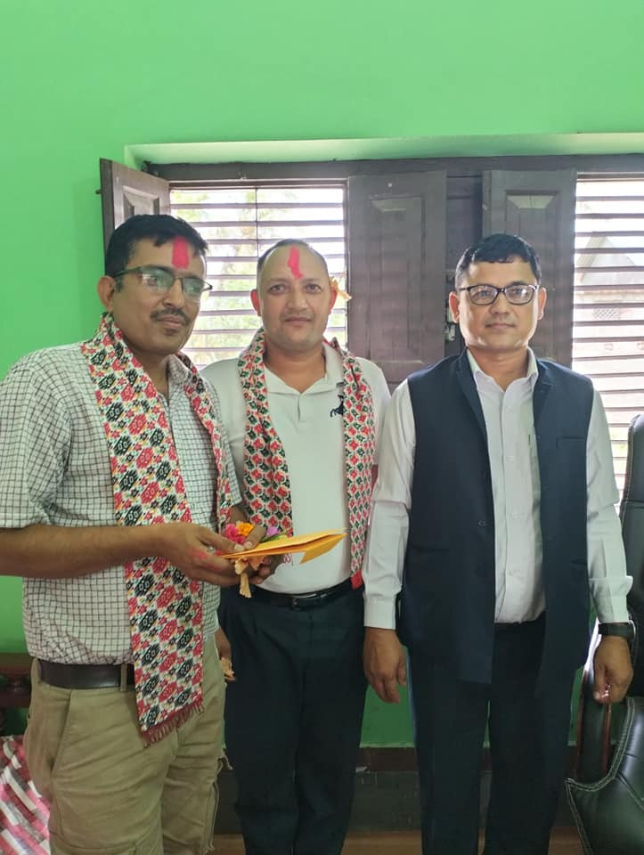 नायव सुब्बा श्री अर्जुन दाहाल सरकाे विदाई